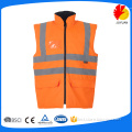 Yellow EN20471 High light Reflective safety waistcoat